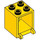 LEGO Amarillo Contenedor 2 x 2 x 2 con espigas huecas (4345 / 30060)