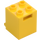 LEGO Jaune Récipient 2 x 2 x 2 avec tenons encastrés (4345 / 30060)