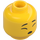 LEGO Yellow Cooper Minifigure Head (Recessed Solid Stud) (3274 / 102988)