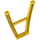 LEGO Yellow Crane Support - Double (Studs on Cross-Brace) (2635)