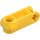 LEGO Yellow Cross Block 1 x 3 with Steering Knobs (32068 / 60558)