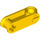 LEGO Yellow Cross Block 1 x 3 with Steering Knobs (32068 / 60558)