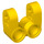LEGO Yellow Cross Block 2 x 2 Split (Axle / Twin Pin) (41678)