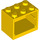 LEGO Gelb Schrank 2 x 3 x 2 mit festen Bolzen (4532)