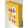 LEGO Jaune Armoire 2 x 6 x 7 Fabuland avec 3, 5, Aliments Autocollant