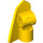 LEGO Jaune Incurvé Panneau 2 x 3 Droite (2389)