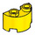 LEGO Jaune Cylindre 1 x 2 Demi (68013)