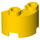 LEGO Gelb Zylinder 1 x 2 Hälfte (68013)