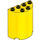 LEGO Yellow Cylinder 2 x 4 x 4 Half (6218 / 20430)