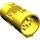 LEGO Jaune Cylindre 3 x 6 x 2.7 Horizontal Goujons à centre creux (30360)