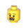 LEGO Yellow Daredevil Head (Safety Stud) (3626 / 10010)