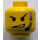 LEGO Gelb Dash Kopf (Sicherheitsbolzen) (3626)