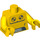 LEGO Amarillo Demolition Dummy Torso (973 / 88585)