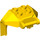 LEGO Geel Design Steen 4 x 3 x 3 met 3.2 Shaft (27167)