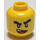 LEGO Jaune Digi Cole Tête (Montant solide encastré) (3626)