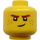 LEGO Gelb Digi Jay Kopf (Einbau-Vollbolzen) (3626)