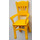 LEGO Yellow Dining Table Chair (6925)