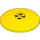 LEGO Yellow Dish 8 x 8 (3961 / 35154)