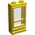 LEGO Yellow Door 1 x 2 x 3 Left with Open Stud with Hole