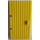 LEGO Yellow Door 1 x 4 x 6 Grooved (3644)