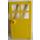 LEGO Jaune Porte 1 x 4 x 6 avec 4 Volets et Tenon Poignée (60623)