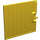 LEGO Yellow Door 6.5 x 5 Sliding with Vertical Lines Type 1 (4511)