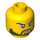 LEGO Jaune Dragon Wizard Diriger (Goujon solide encastré) (14354 / 16649)