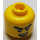LEGO Yellow Dragons Rising Cole Head (Recessed Solid Stud) (3274 / 102856)