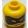 LEGO Yellow Dragons Rising Cole Head (Recessed Solid Stud) (3274 / 102856)