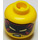 LEGO Yellow Dragons Rising Kai head (Recessed Solid Stud) (3274 / 102833)