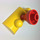 LEGO Yellow Duplo Boiler with Red Funnel (4570 / 73355)