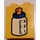 LEGO Yellow Duplo Brick 1 x 2 x 2 with Baby Bottle without Bottom Tube (4066)