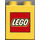 LEGO Yellow Duplo Brick 1 x 2 x 2 with The Lego Store Washington, Bellevue Square 2004 Opening without Bottom Tube (4066)