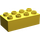 LEGO Yellow Duplo Brick 2 x 4 (3011 / 31459)