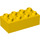 LEGO Gelb Duplo Backstein 2 x 4 (3011 / 31459)