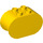 LEGO Yellow Duplo Brick 2 x 4 x 2 with Rounded Ends (6448)