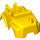 LEGO Yellow Duplo Car Chassis 6 x 10 x 3.5 Top (67321)
