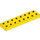 LEGO Yellow Duplo Plate 2 x 8 (44524)