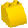 LEGO Yellow Duplo Slope 45° 2 x 2 x 1.5 with Curved Side (11170)