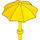 LEGO Yellow Duplo Umbrella with Stop (40554)