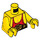 LEGO Yellow El Macho Wrestler Minifig Torso (973 / 76382)