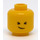 LEGO Žlutá Emmet (Cheerful) Minifigurka Hlava (Zapuštěný pevný cvoček) (3626 / 65669)