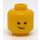 LEGO Yellow Emmet (Cheerful) Minifigure Head (Recessed Solid Stud) (3626 / 65669)