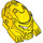LEGO Jaune EVO Casque (98573)