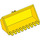 LEGO Gelb Excavator Eimer 8 x 4 mit Click Scharnier 2-Finger (47508)