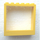 LEGO Gelb Fabuland Tür Rahmen 2 x 6 x 5 mit Weiß Tür mit barred oval Fenster mit Aufkleber