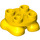 LEGO Yellow Feet 2 x 2 (66858)