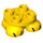 LEGO Gelb Feet 2 x 2 mit Schwarz Toes (66858 / 68915)