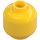 LEGO Giallo Femmina Testa con Occhiali e open Smile (Perno solido incassato) (3626 / 26880)