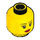 LEGO Yellow Female Head with Red Lips (10261 / 14927)